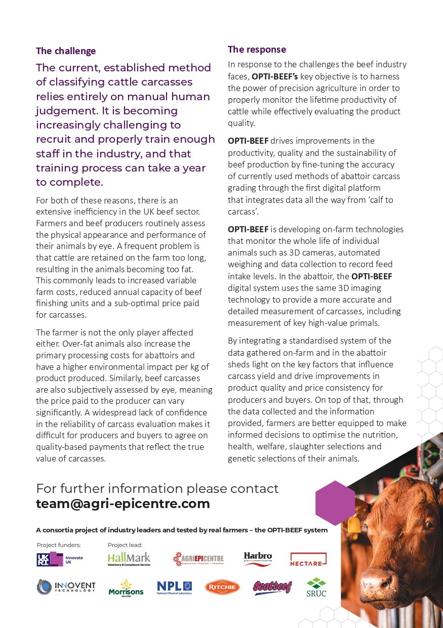 Beef Project HallMark/MLC Secure Follow-On Funding for OPTI-BEEF Project in Farming ...