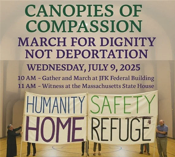 Canopies of Compassion March for Dignity not Deportations