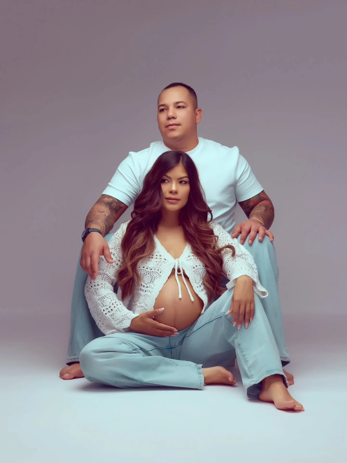 Esta familia lleg&oacute; al estudio con una energ&iacute;a muy bonita, con disposici&oacute;n, con ganas reales de vivir el momento. Mam&aacute;, sobre todo, lleg&oacute; conectada con su proceso, con su barriguita y con la importancia de lo que est
