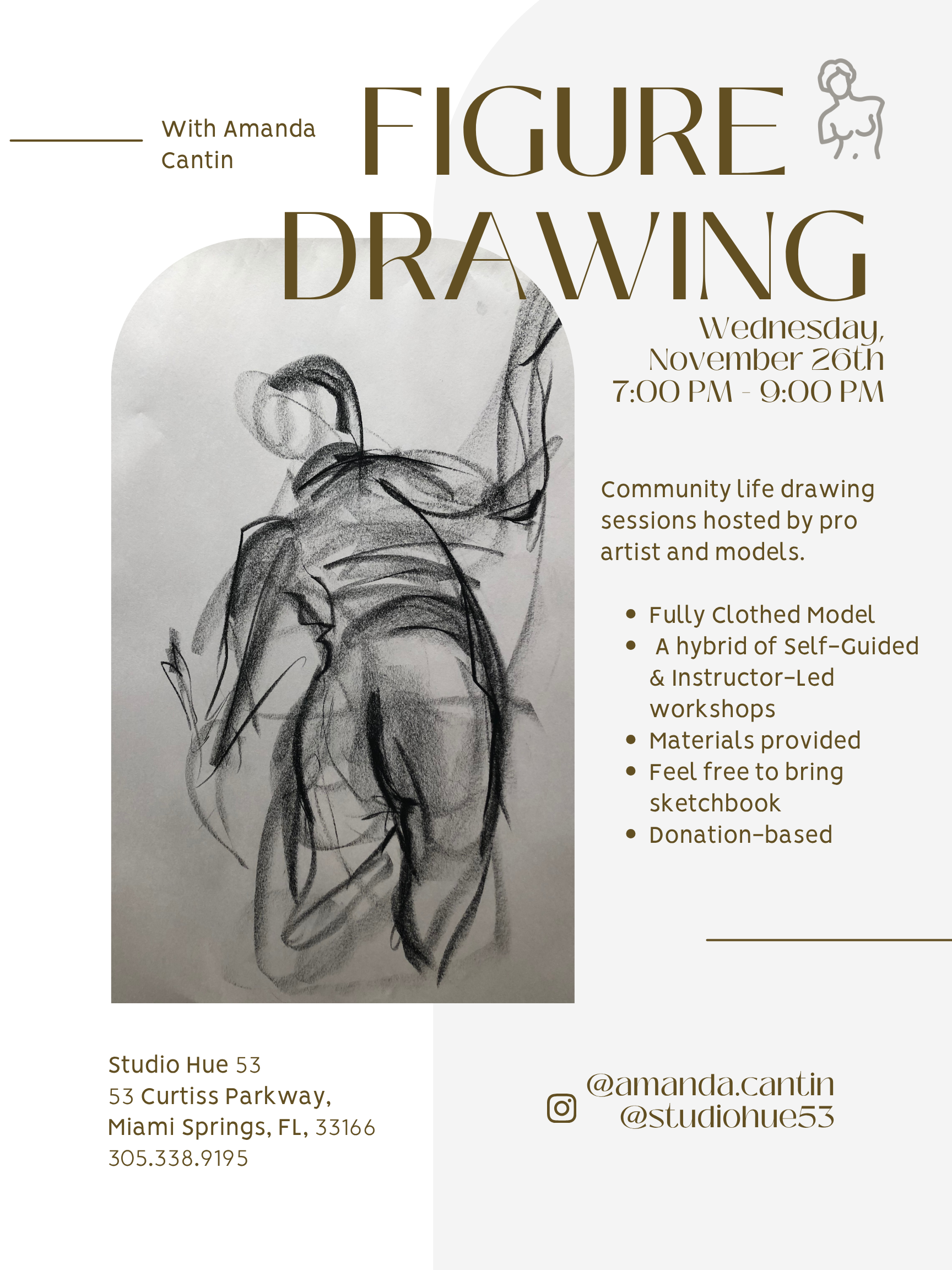 Figure Drawing with Amanda Cantin