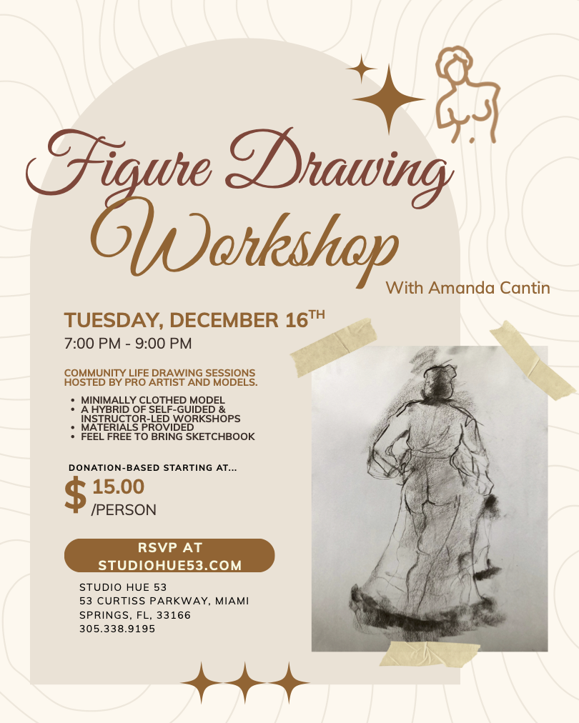 Figure Drawing with Amanda Cantin 