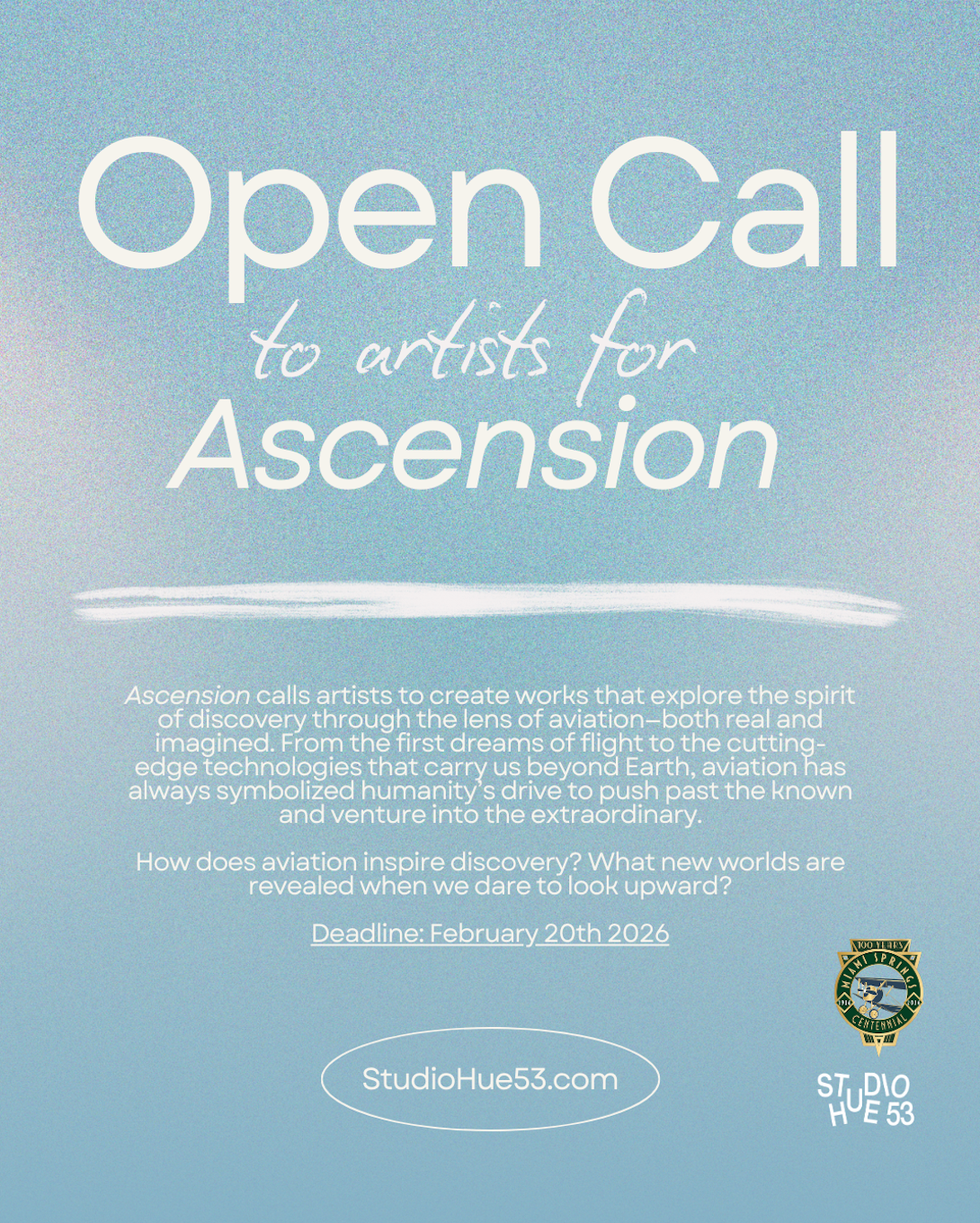Open Call to Artists for Ascension