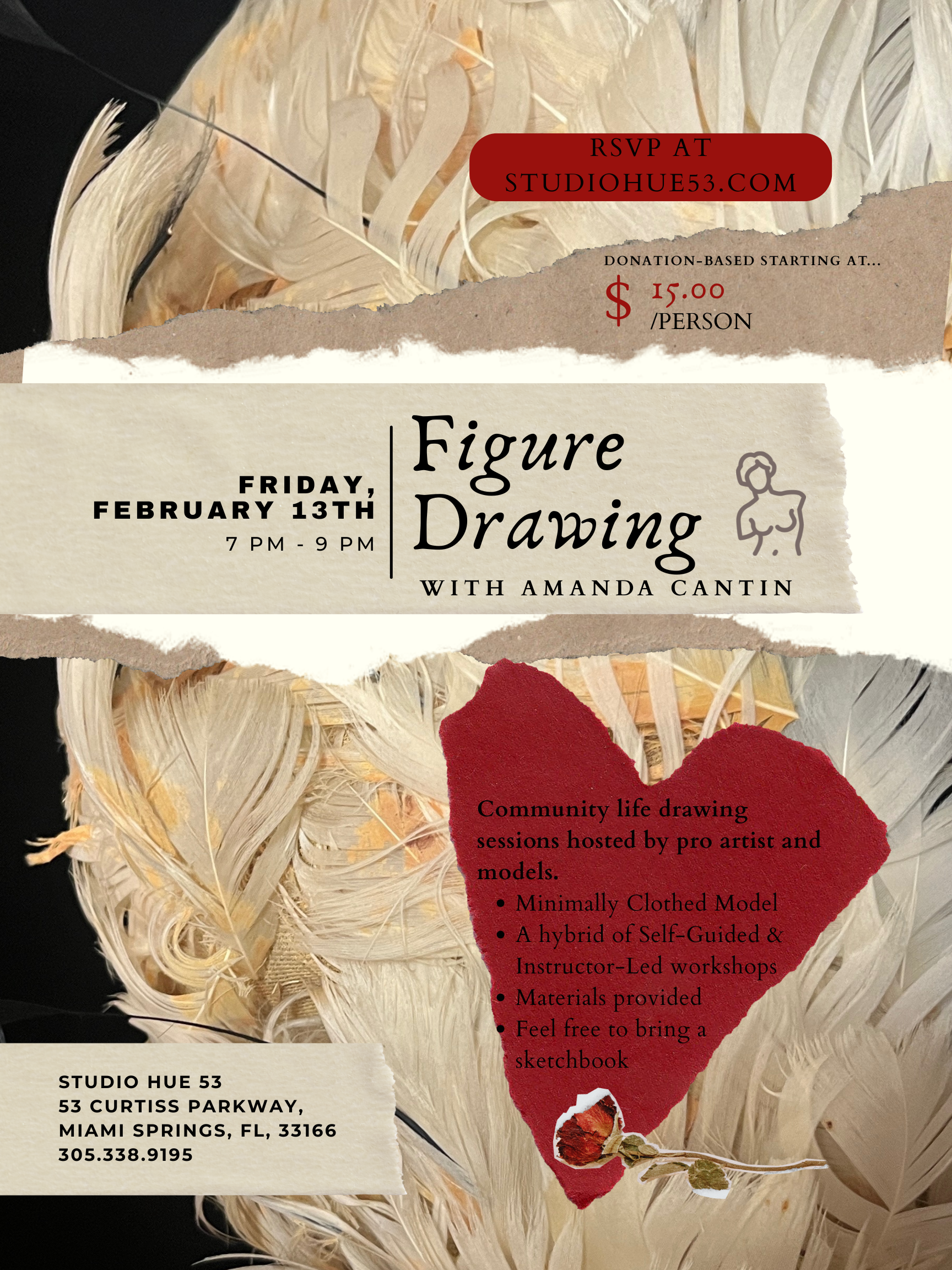 Figure Drawing Workshop with Amanda Cantin