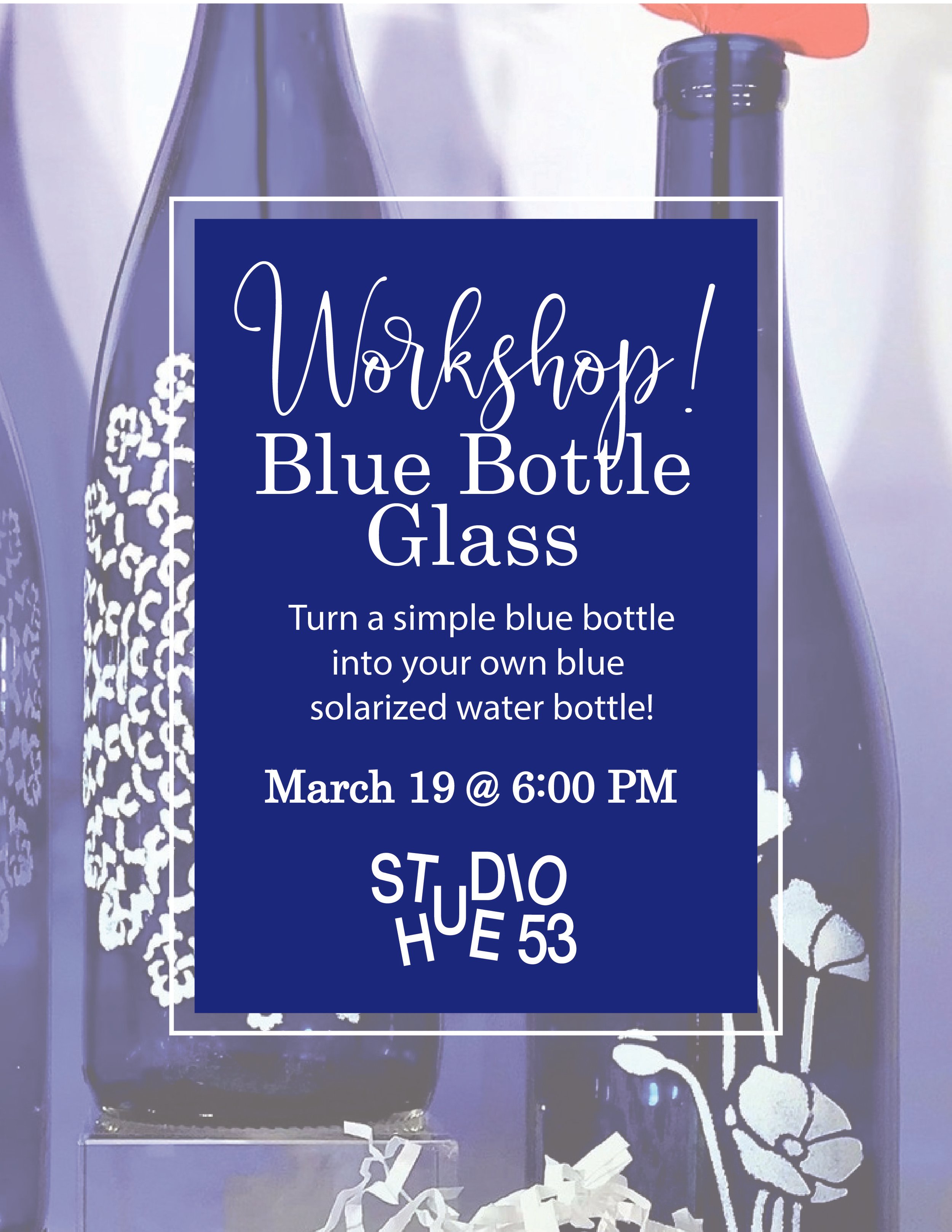 Blue Bottle Water Blessing Workshop 