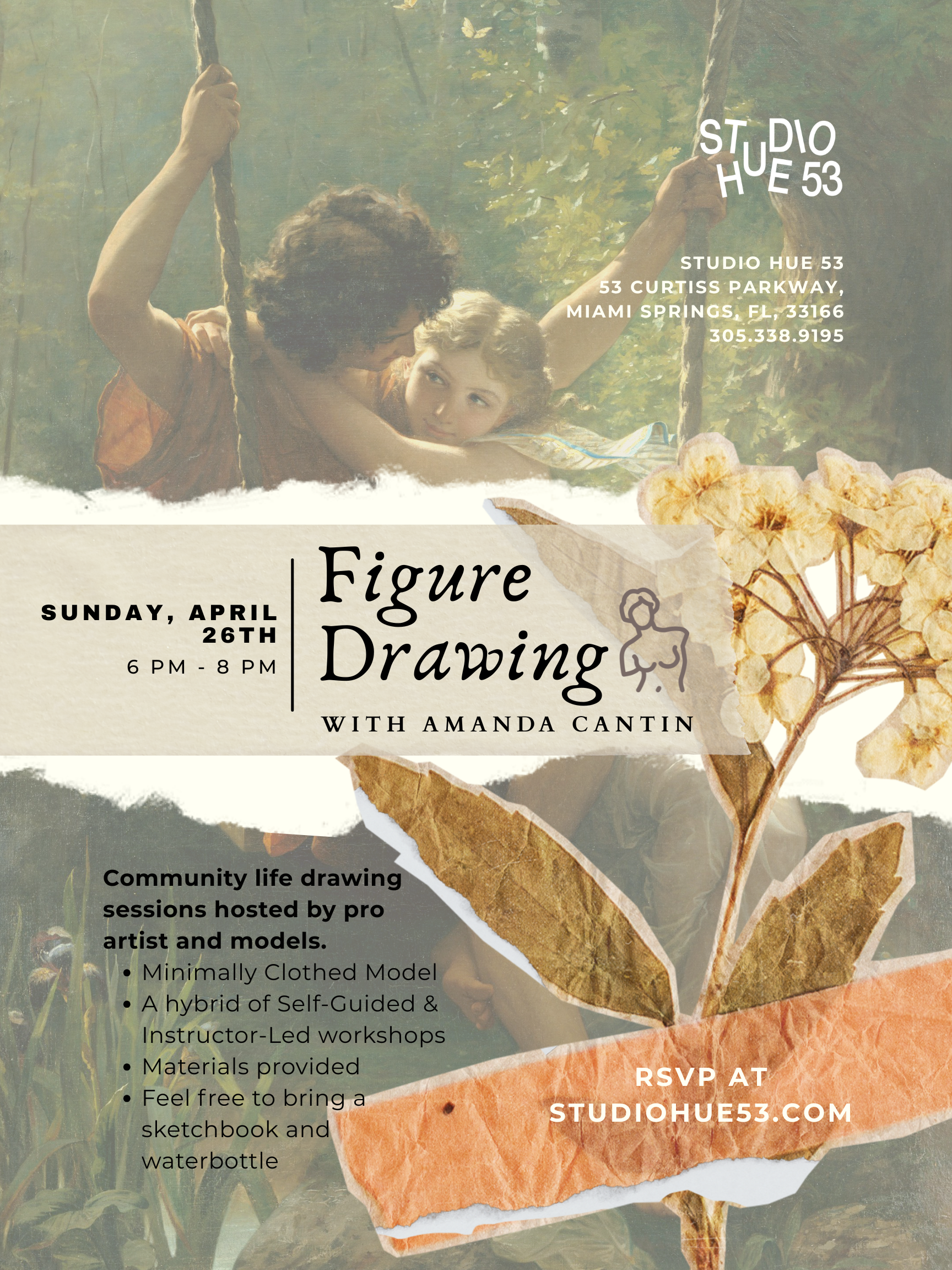 Figure Drawing Workshop with Amanda Cantin