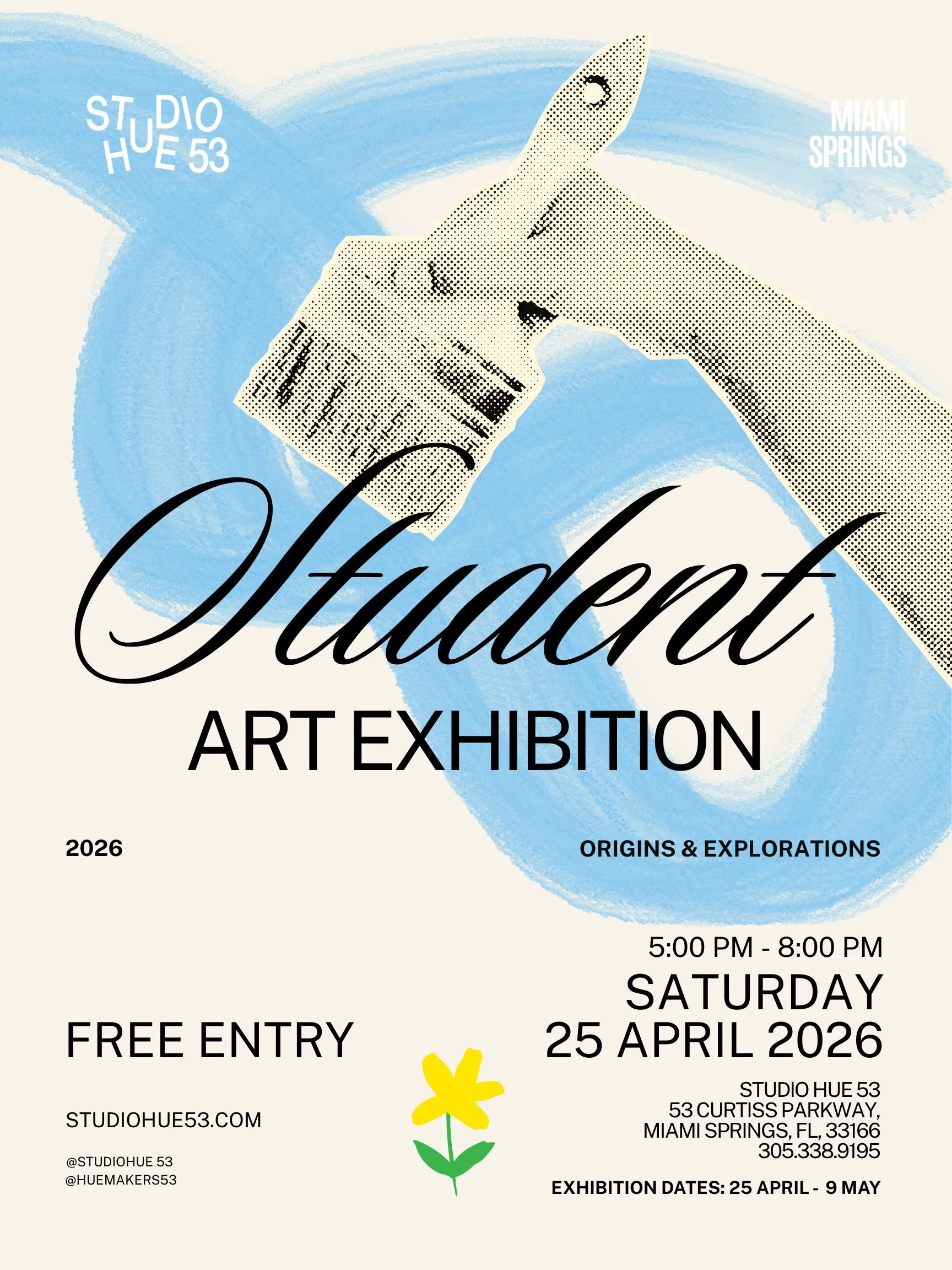 Origins &amp; Explorations: A Student Art Exhibition at Studio Hue 53
