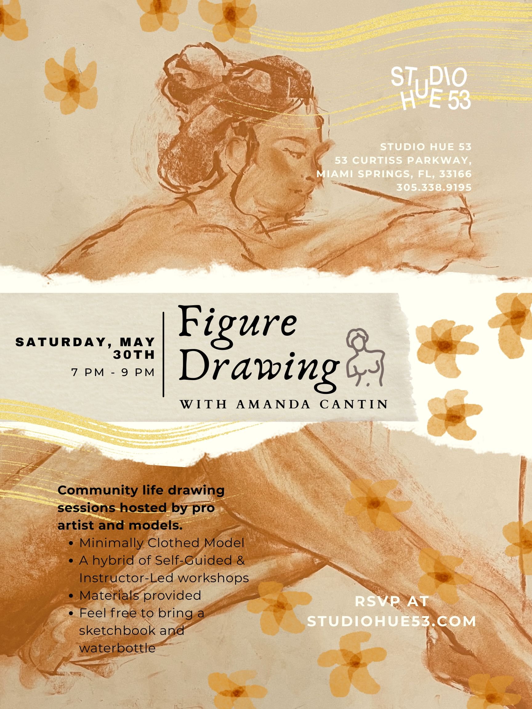 Figure Drawing with Amanda Cantin