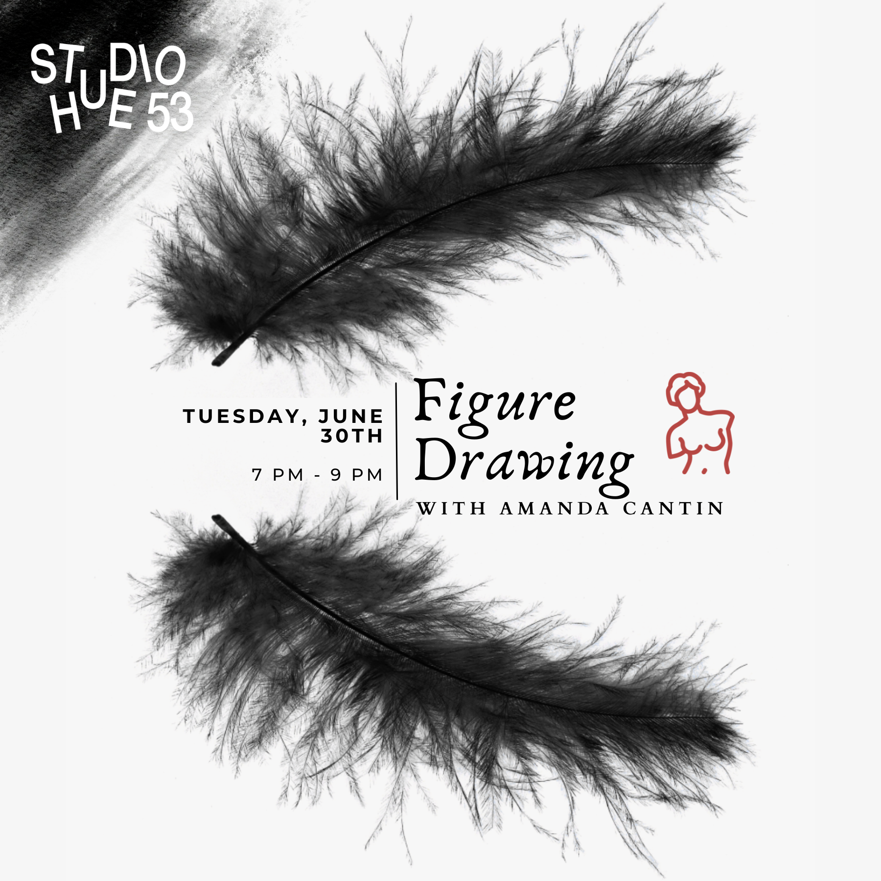 Figure Drawing Workshop with Amanda Cantin 