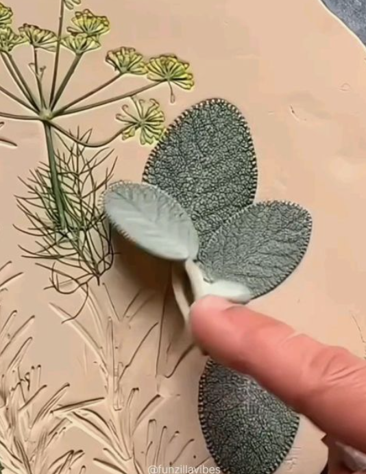 Pressed Into Autumn: A Botanical Clay Plate Workshop