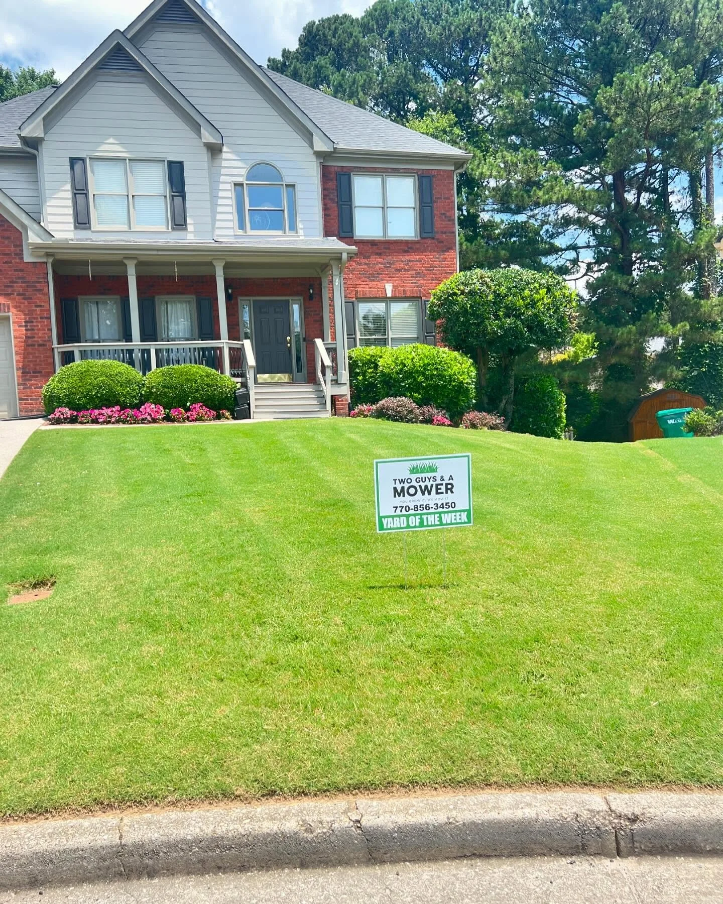 #twoguysandamower #TGAM #lawnmaintenance #gwinnettlawnservice #lawncare