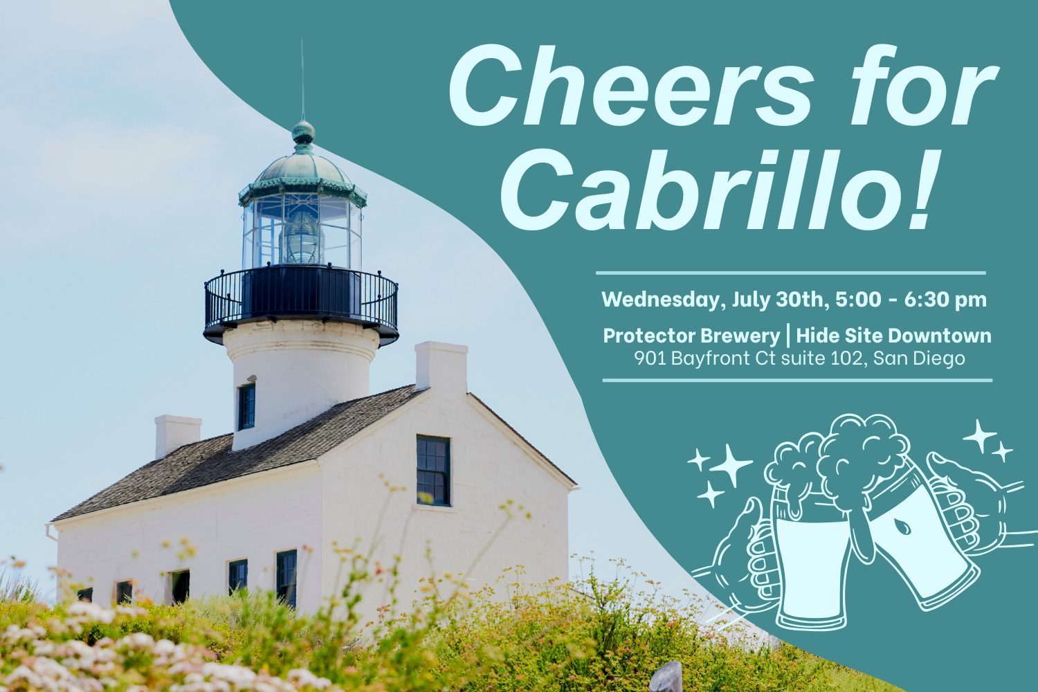 Cheers for Cabrillo!