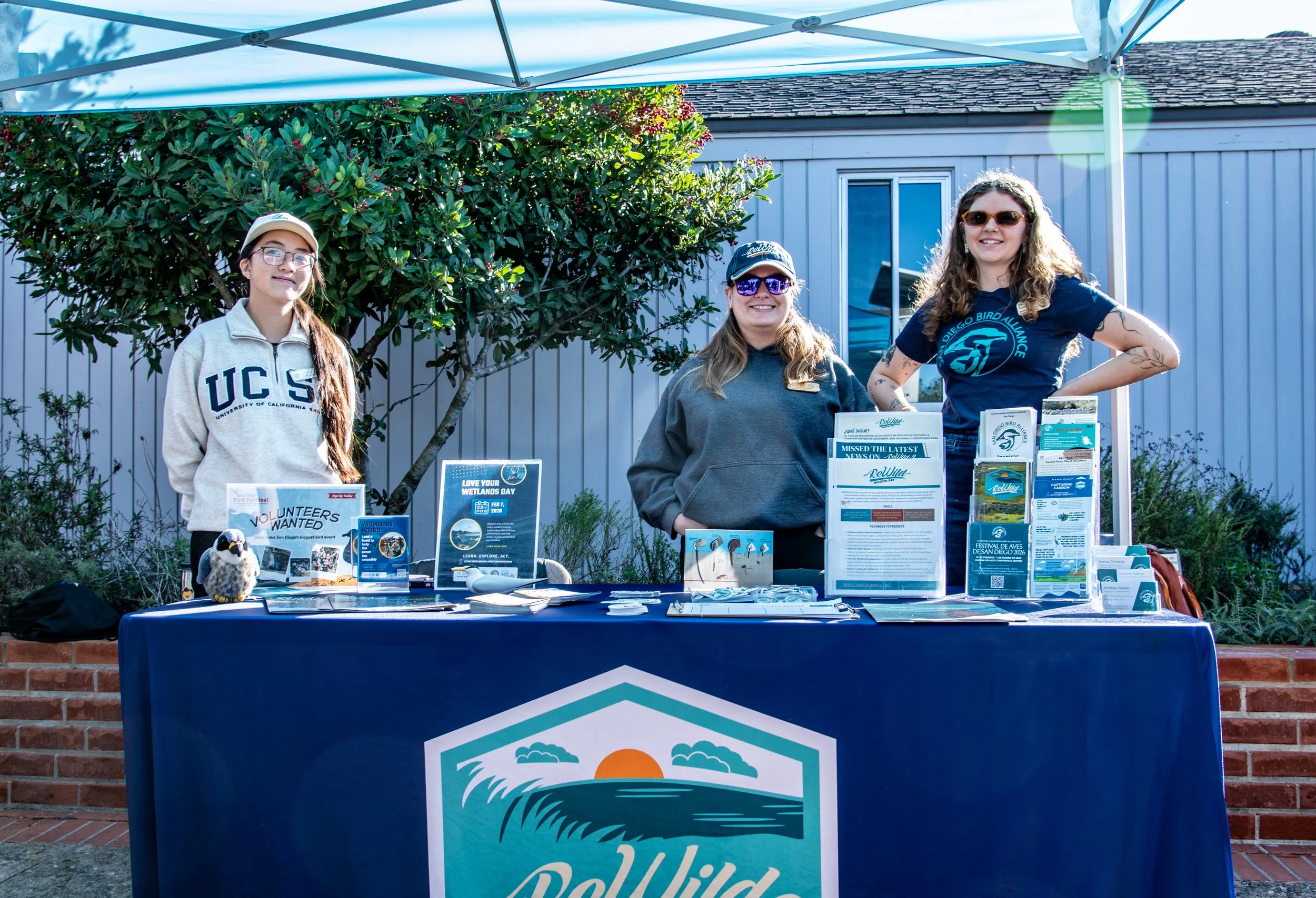 San Diego Bird Alliance, ReWild Mission Bay Table at Cabrillo National Monument's 2026 Whale Watch Festival
