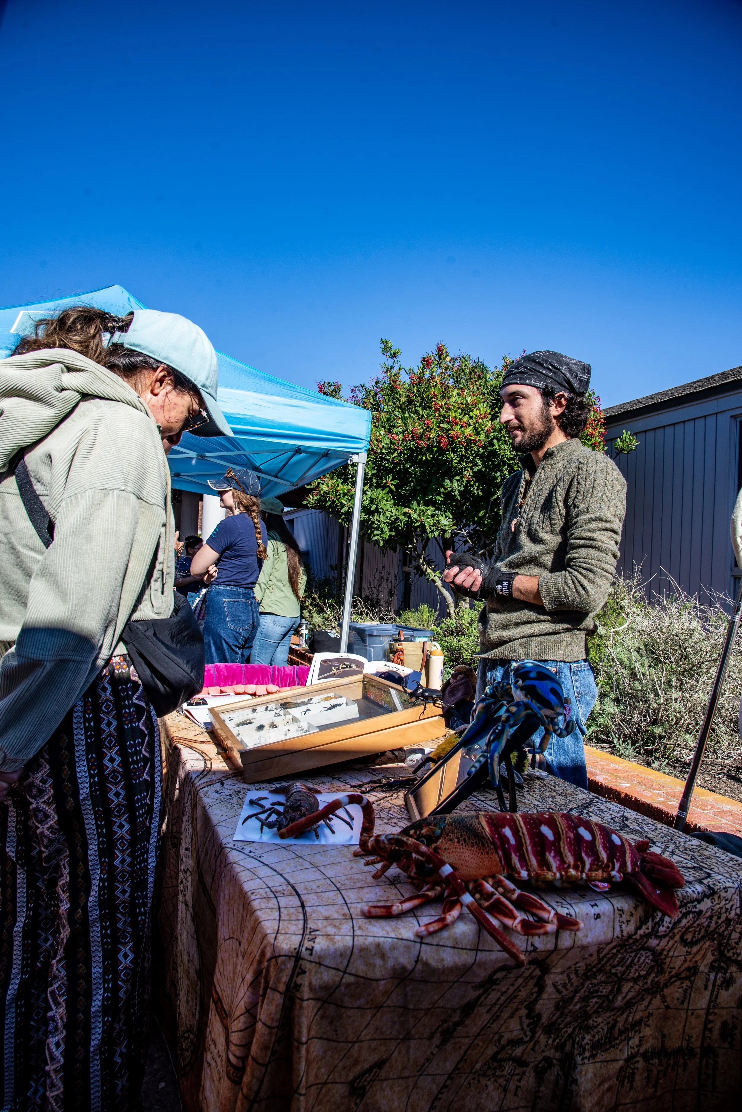 Exhibitor Table at Cabrillo National Monument's 2026 Whale Watch Festival