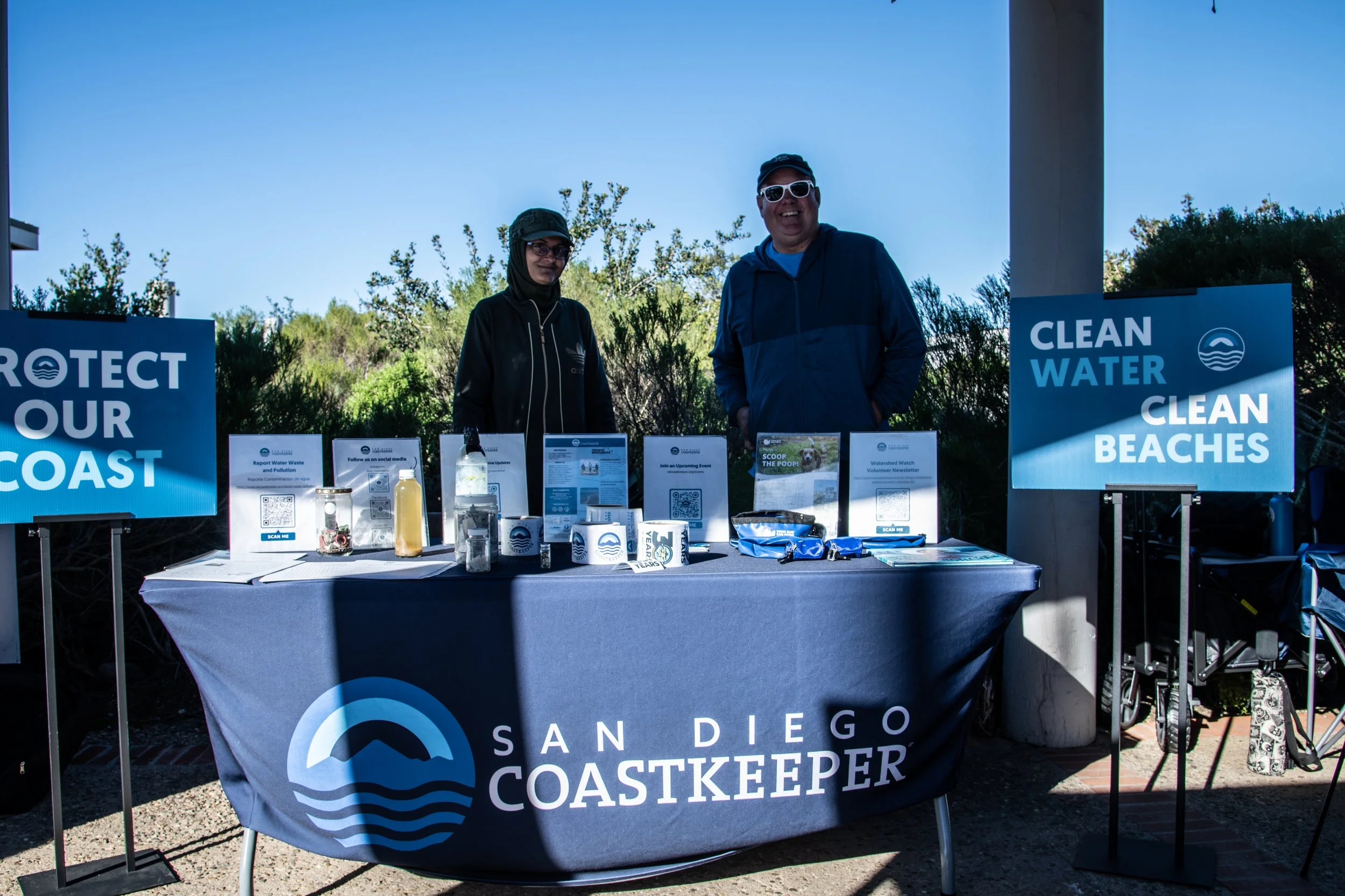 San Diego Coastkeeper Table at Cabrillo National Monument's 2026 Whale Watch Festival