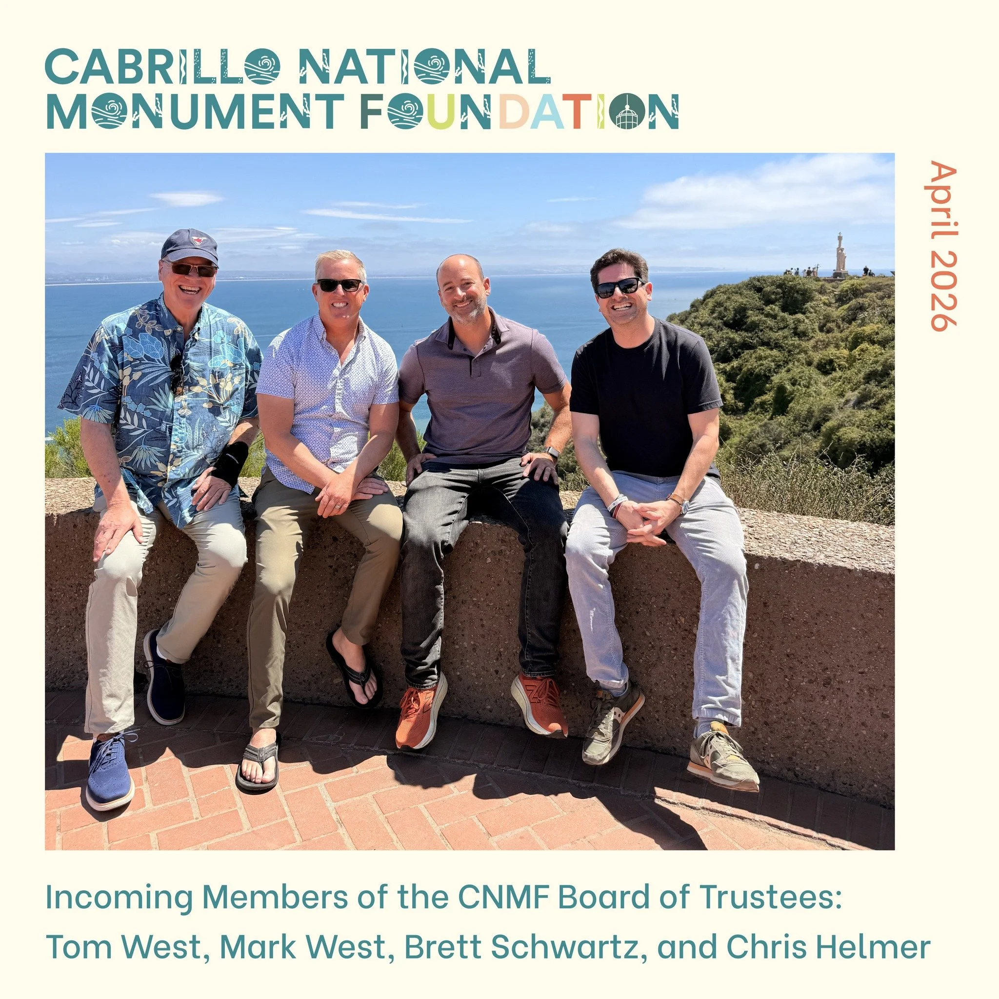 Please join us in welcoming four new members to the CNMF Board of Trustees: Chris Helmer, Brett Schwartz, Mark West, and Tom West.

These four bring decades of collective experience in environmental advocacy, philanthropy, strategic leadership, and l