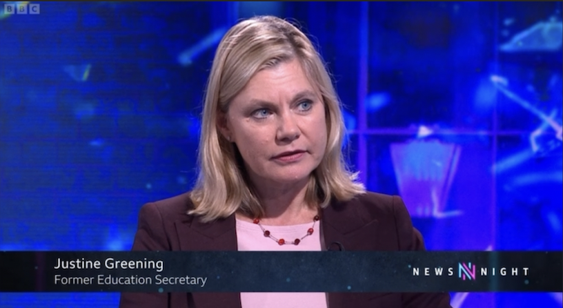 Watch: Justine Greening talks to BBC Newsnight about why the next Prime Minister must focus on levelling up. 