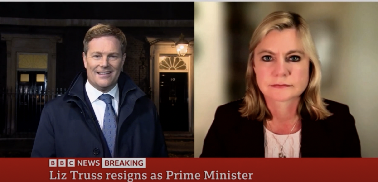 Watch: Justine Greening explains why government must focus on Levelling Up on BBC News 