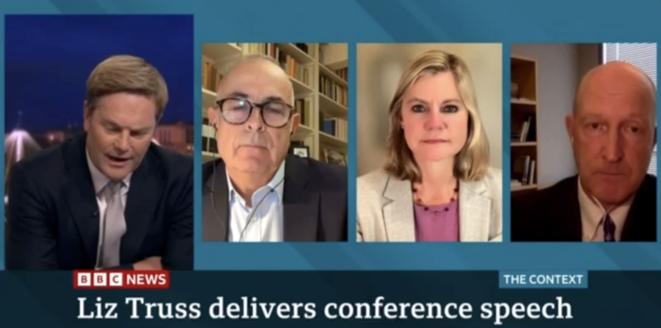 Watch: Justine Greening on BBC context talking todays Conservative Party Conference.