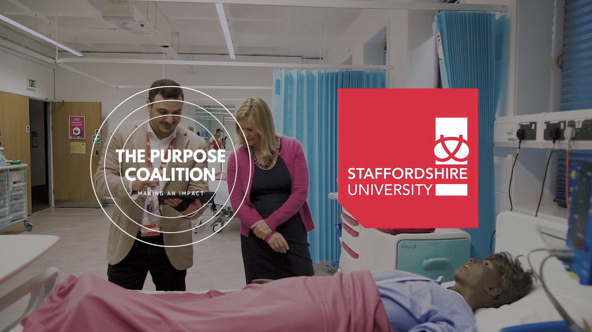 Watch: The Purpose Coalition visits Staffordshire University