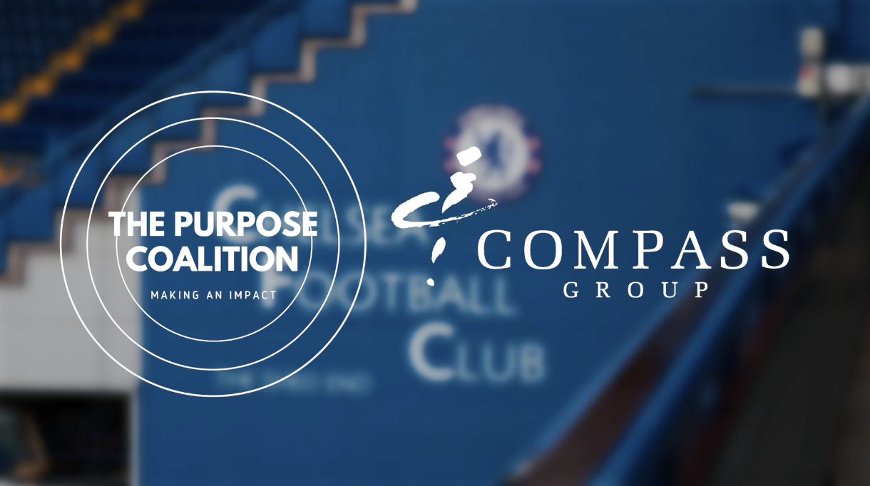 Watch: Compass Group host the Purpose Coalition at Stamford Bridge