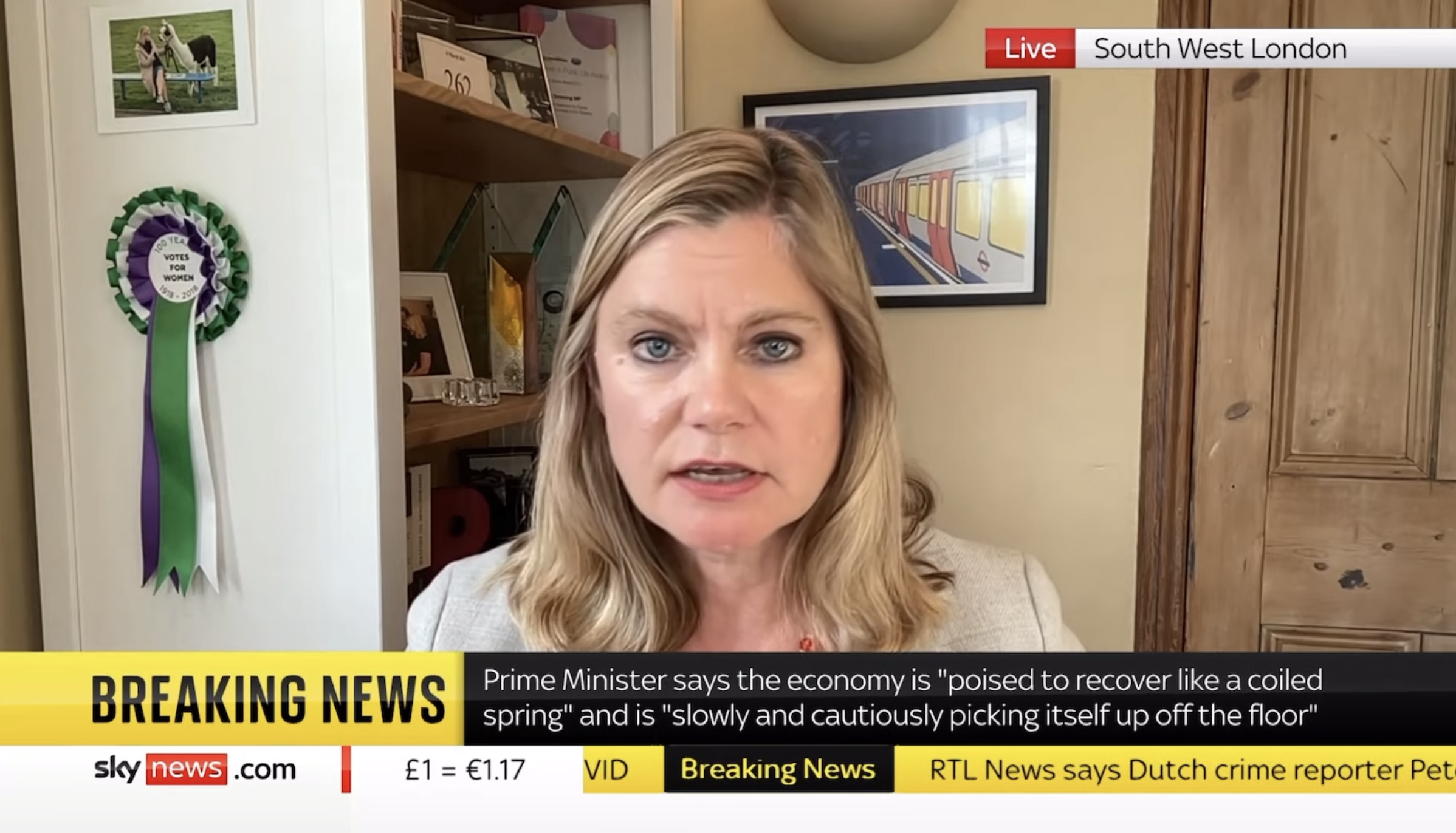 Justine reacts to PM’s Levelling Up speech