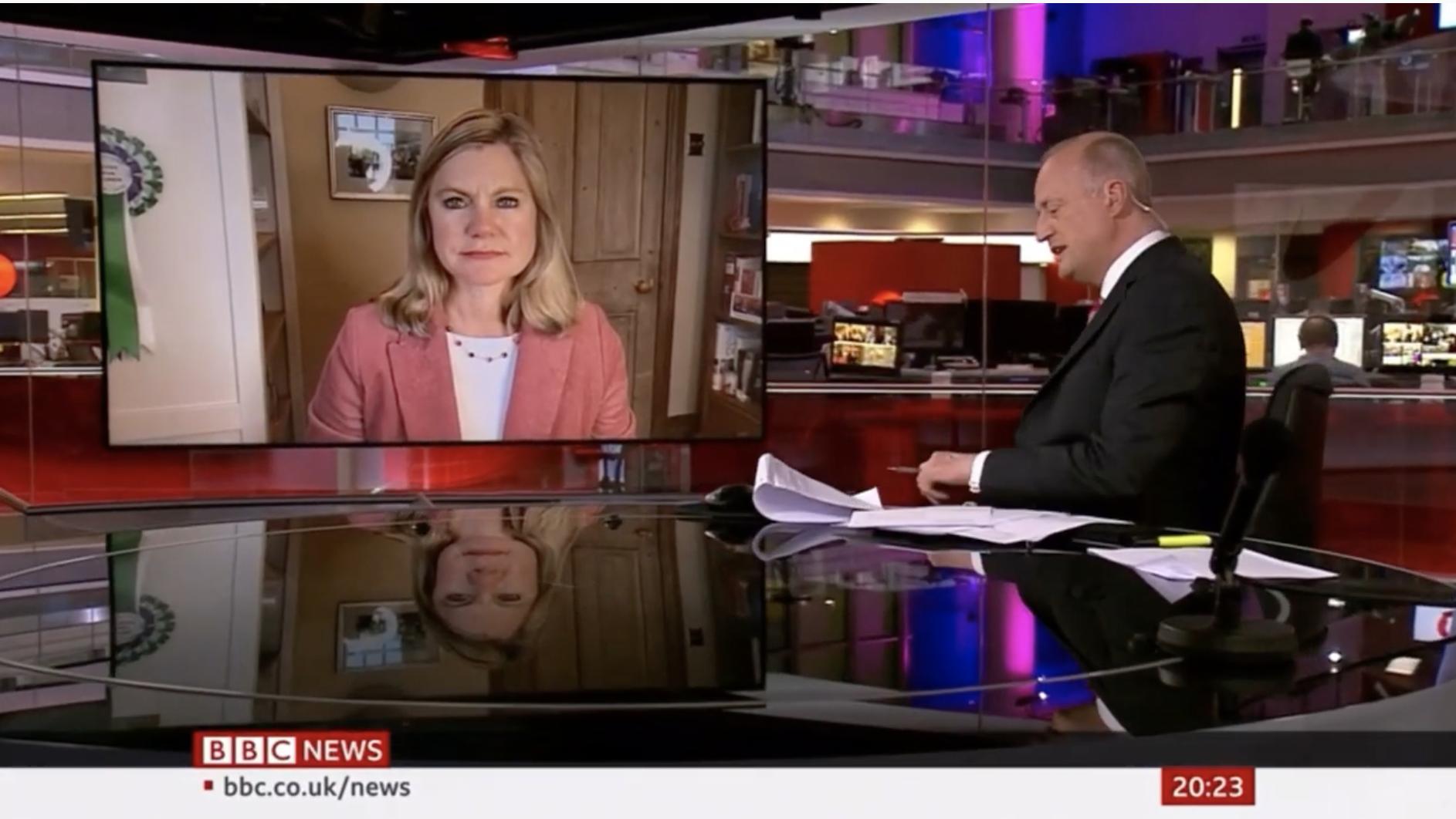 Justine Greening speaks to BBC News