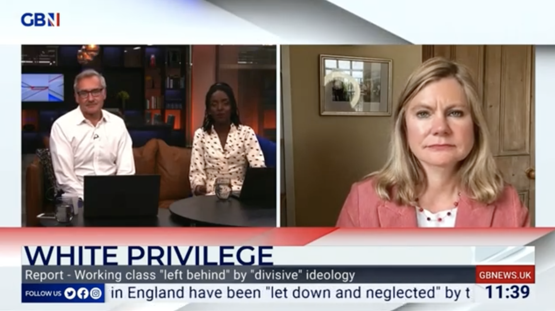 Justine Greening speaks to GB News