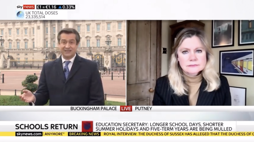 Watch: Justine speaks to Sky News
