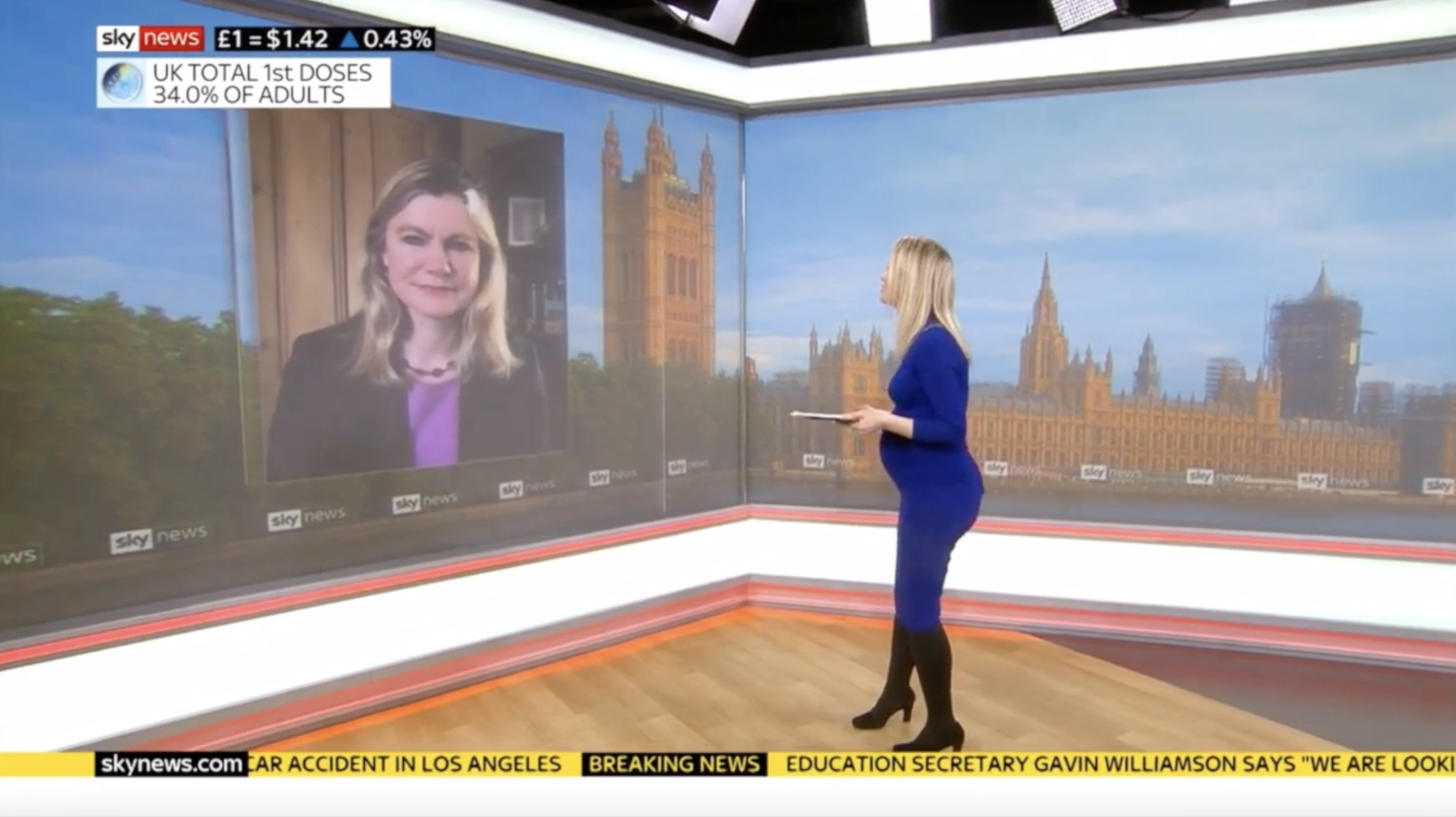 Watch: Justine speaks to Sky News