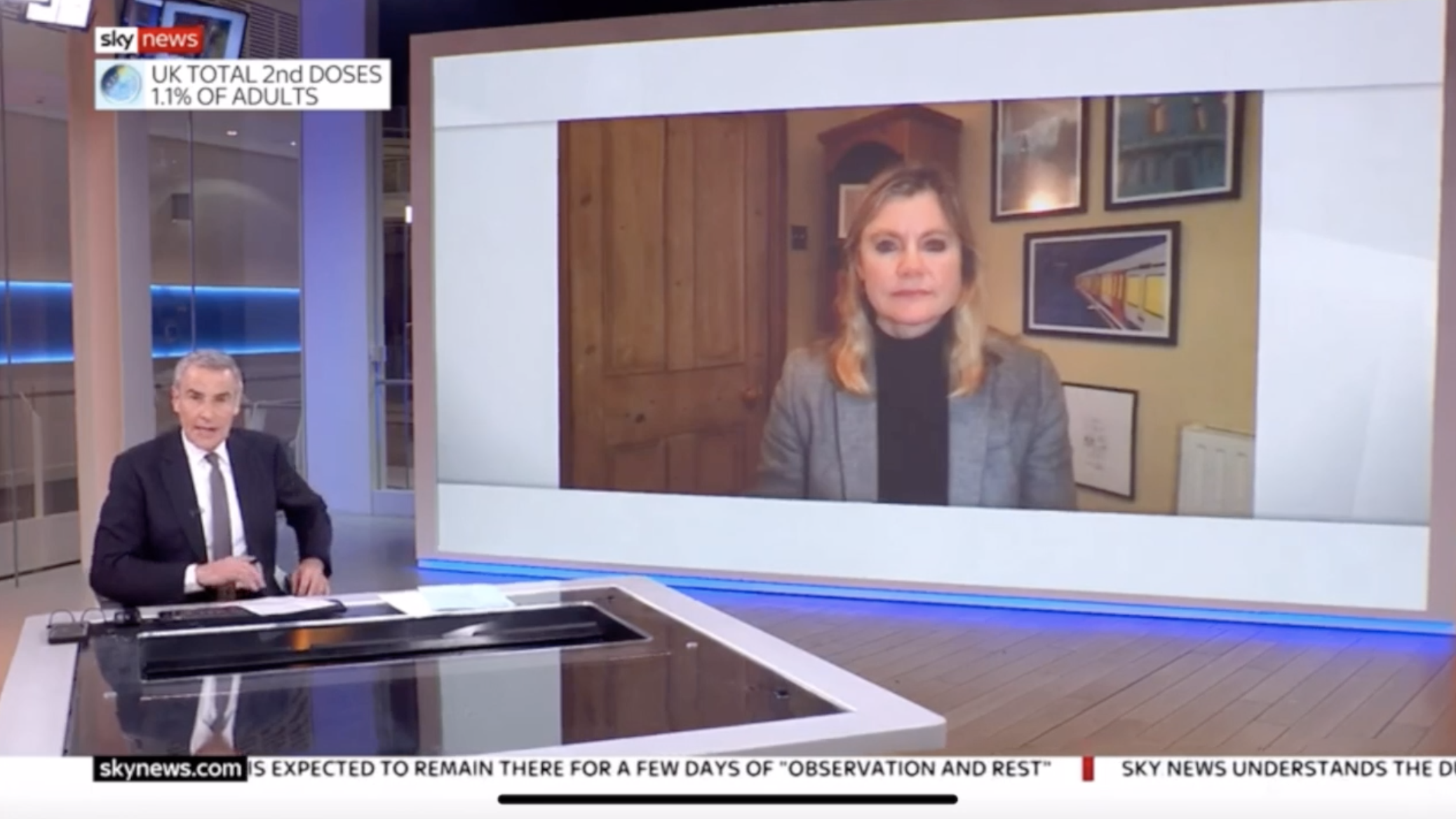 Watch: Justine speaks to Sky News