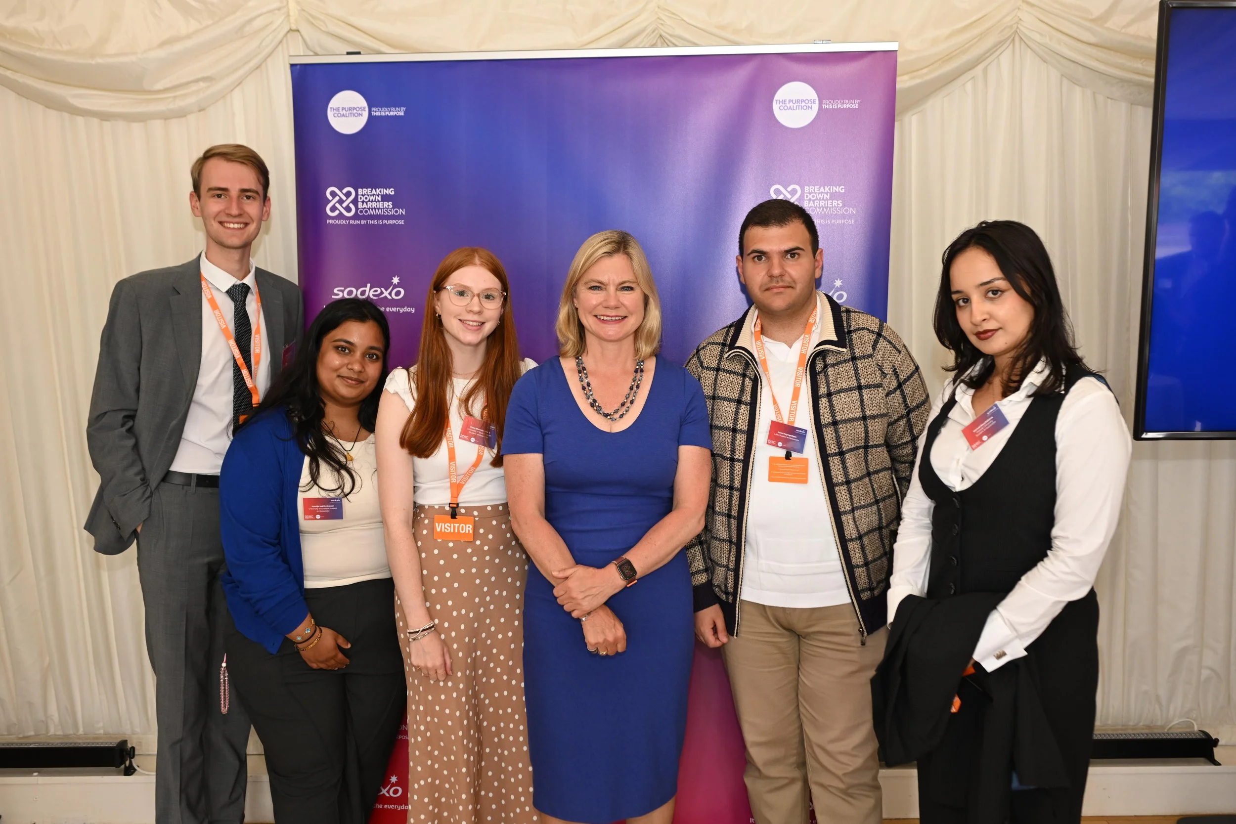 Purpose Lab - student ambassadors at Summer Reception 4.JPG