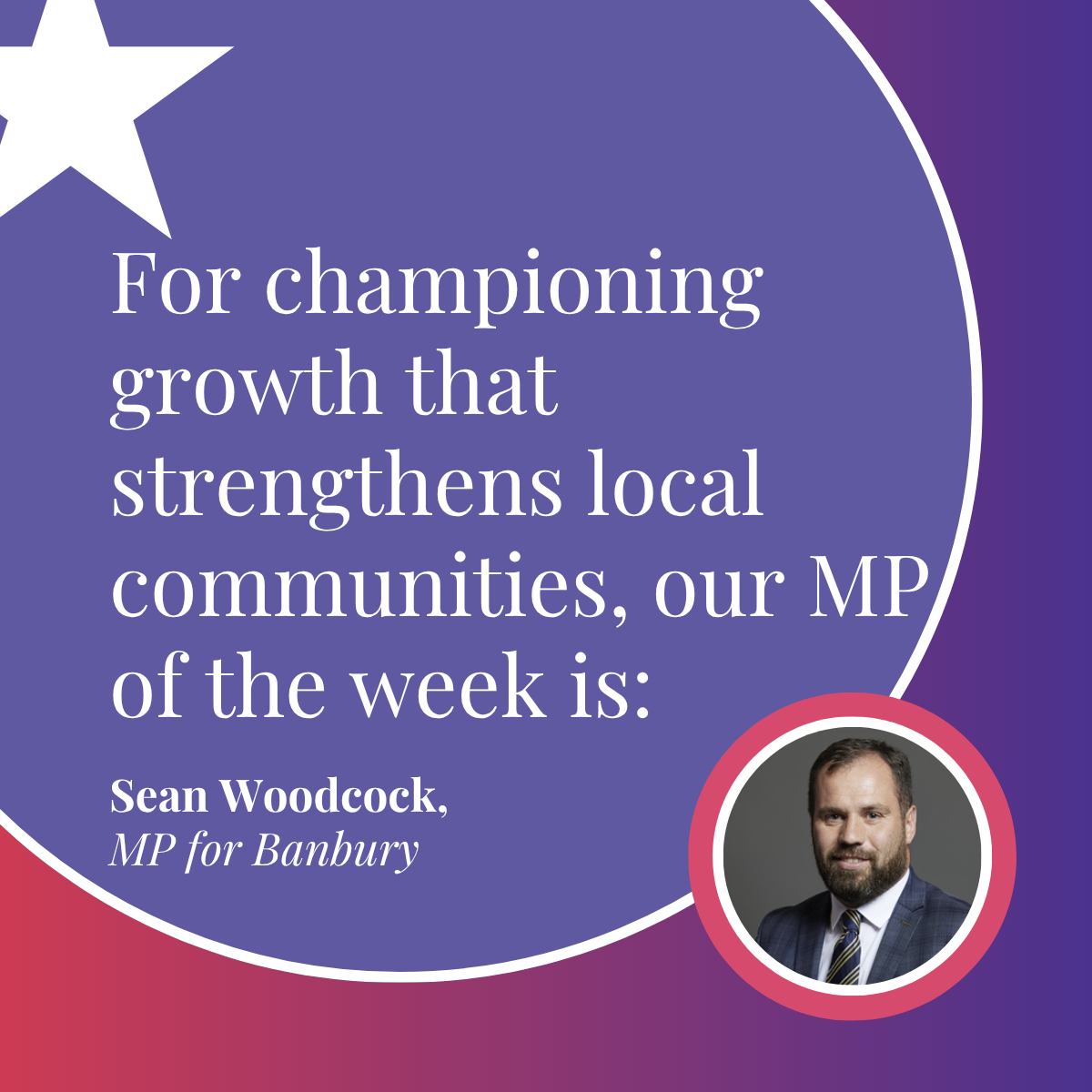 MP of the Week: Sean Woodcock