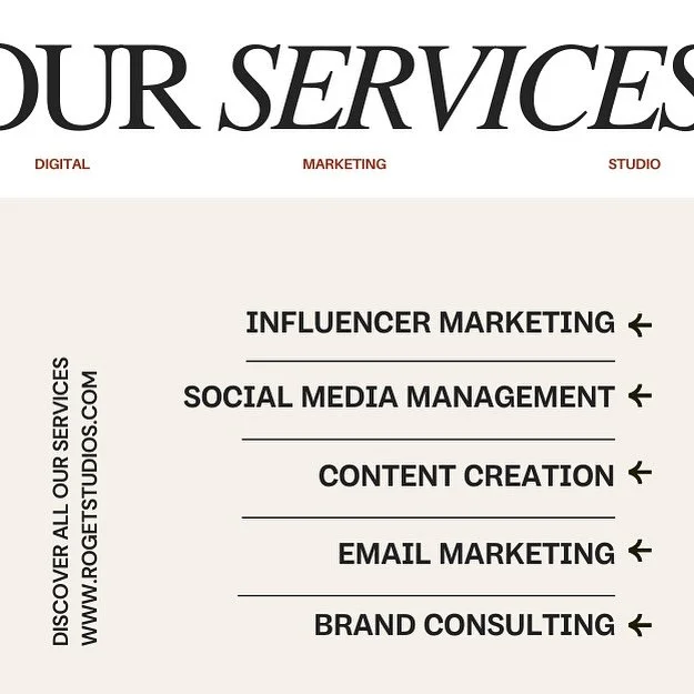 Yes&hellip; you can have it all!✨ At Rog&eacute;t Studios we specialize in all things organic digital marketing. 

Do you have a business in the beauty or lifestyle industries? You found the right boutique studio to your marketing looking fab across 