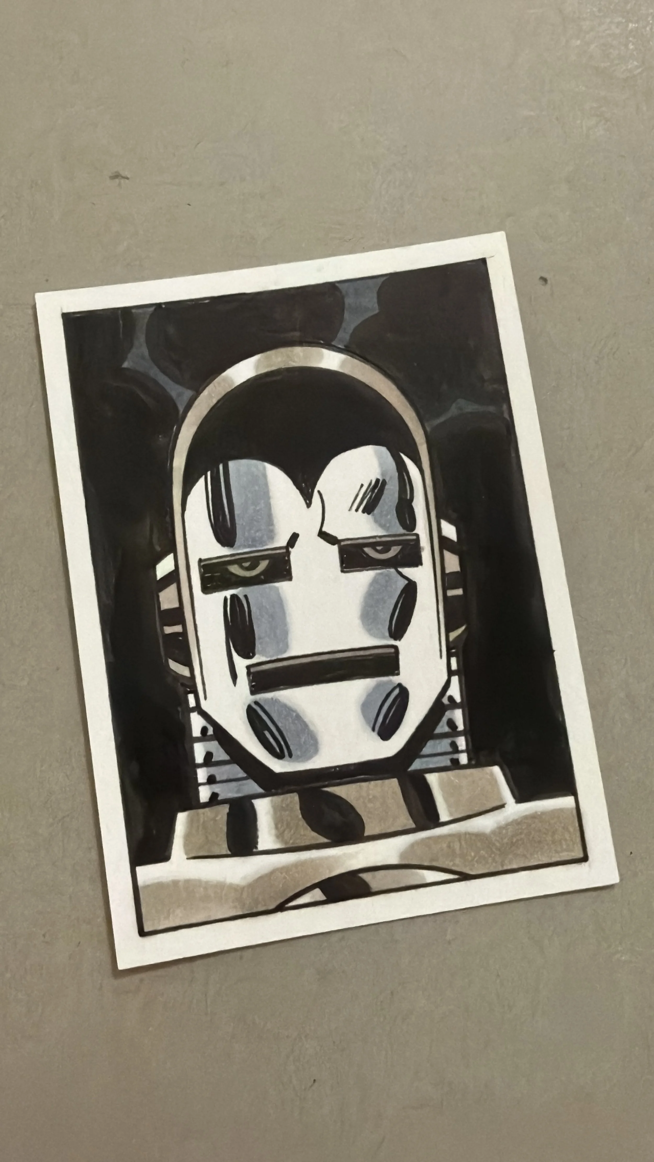 Iron Man - Original Sketch Card by: John Beatty