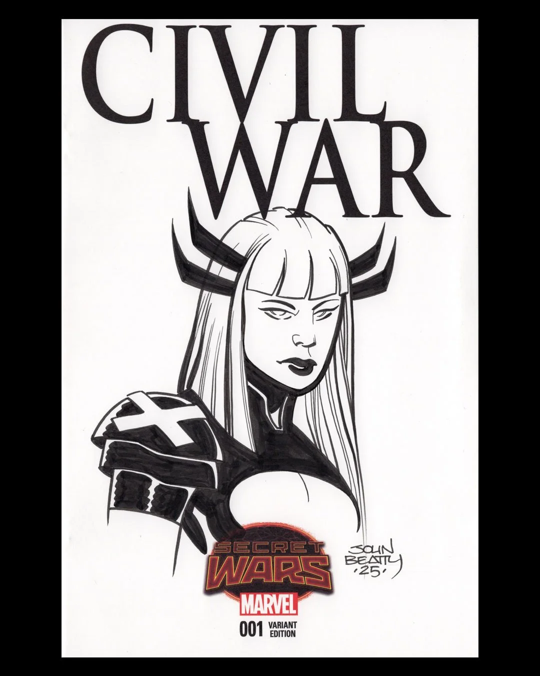 Magik Inked Sketch Cover by: John Beatty
