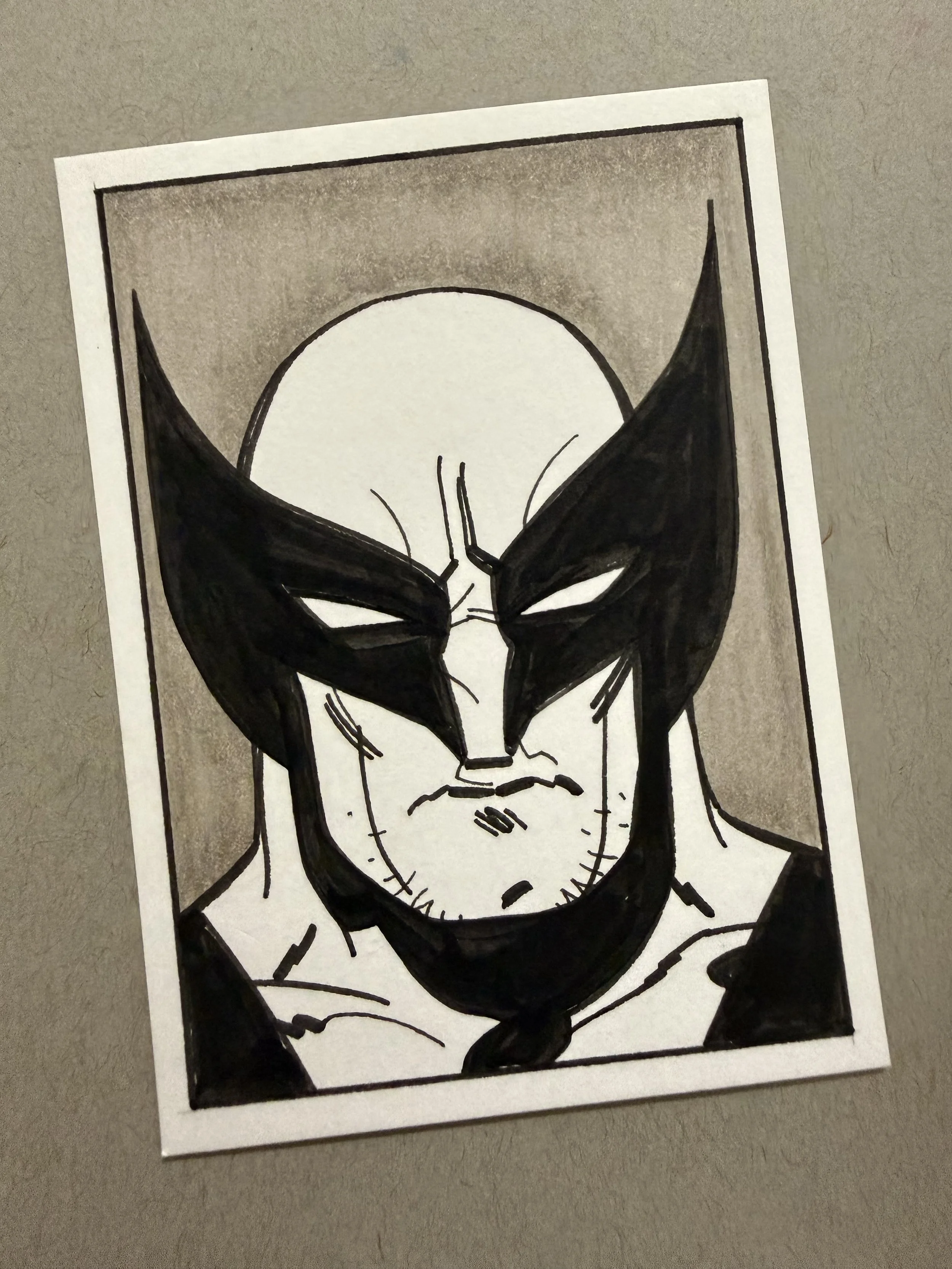 Wolverine - Original Sketch Card by: John Beatty