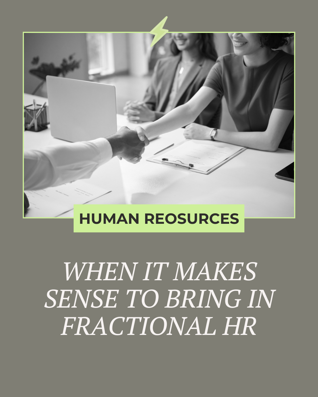 When it Makes Sense to Hire Fractional HR