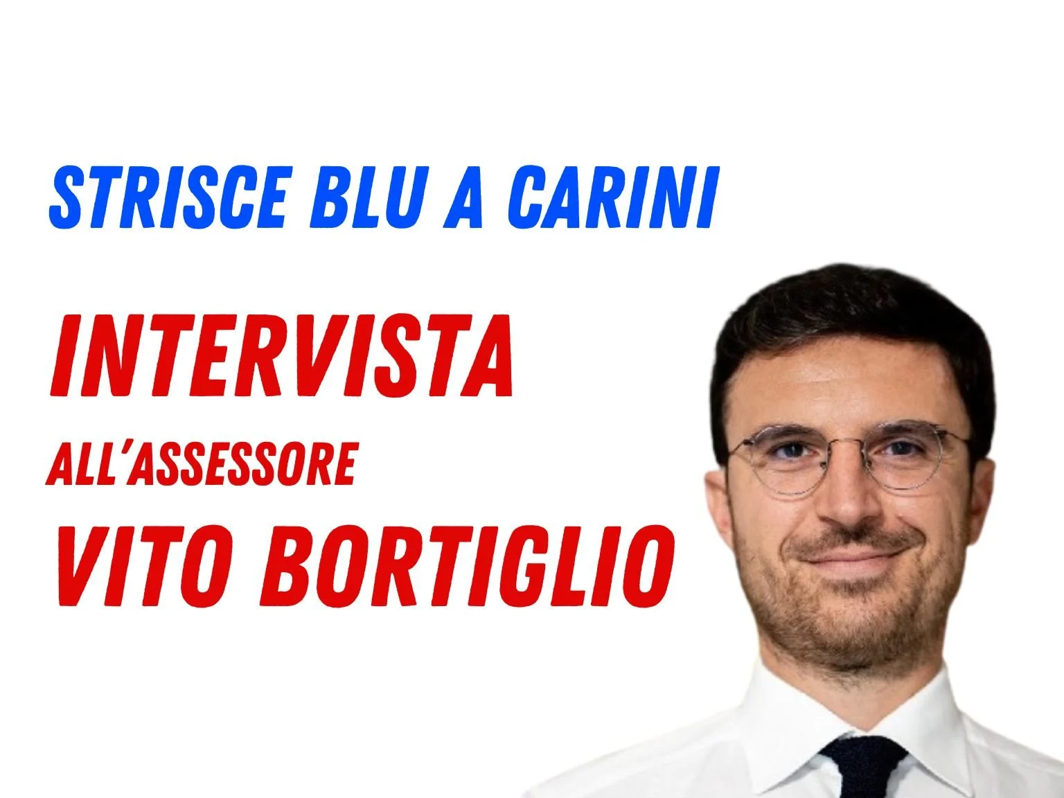 CARINI - L’Assessore Bortiglio risponde alle polemiche sulle strisce blu 