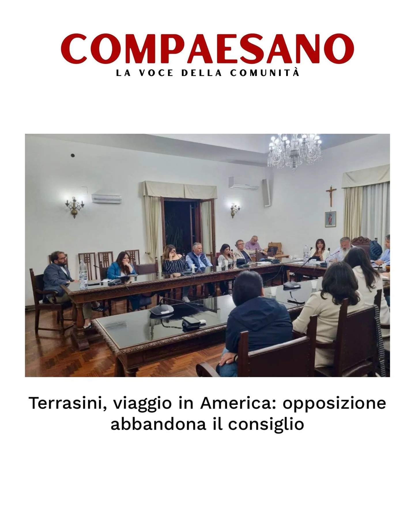 Non si placano le polemiche a Terrasini sul viaggio degli schietti in America.
Ieri sera l’opposizione ha abbandonato l’aula del consiglio comunale in segno di protesta dopo aver ricevuto un diniego di accesso agli atti per scoprire la l