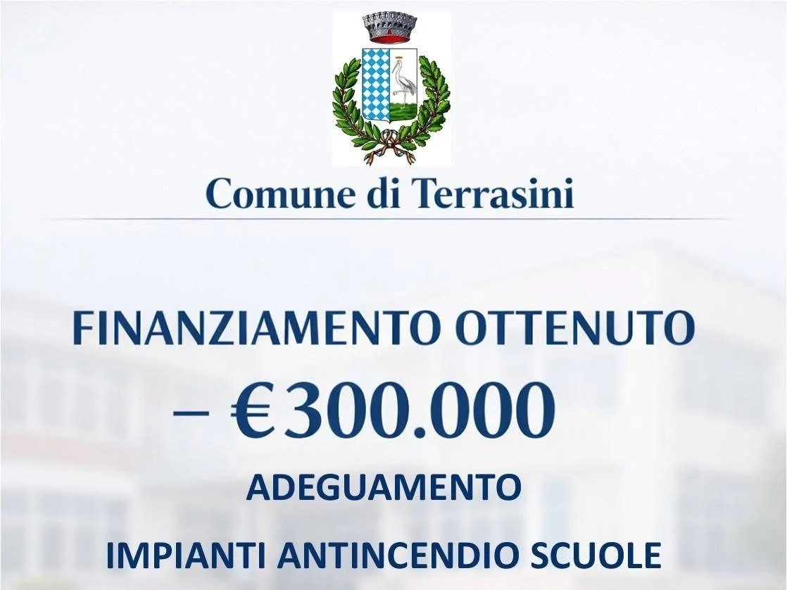 Terrasini, 300 mila euro per la sicurezza antincendio nelle scuole