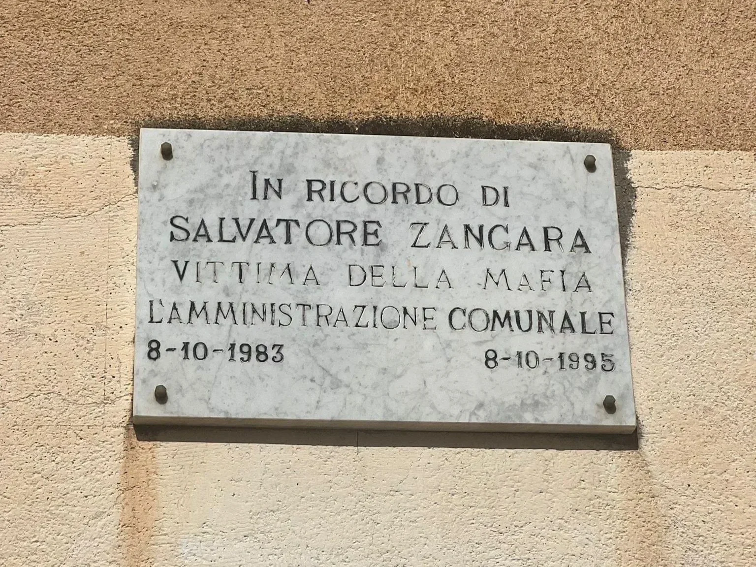 Omicidio Salvatore Zangara, archiviata l’inchiesta: “La verità cammina per le strade di Cinisi in silenzio”