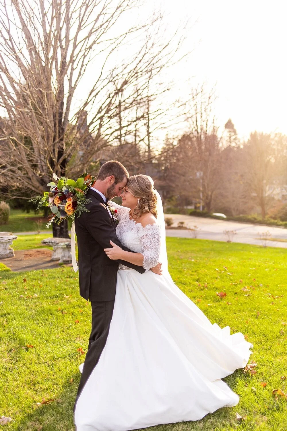 Vibrant, Formal Fall Wedding at Homewood 