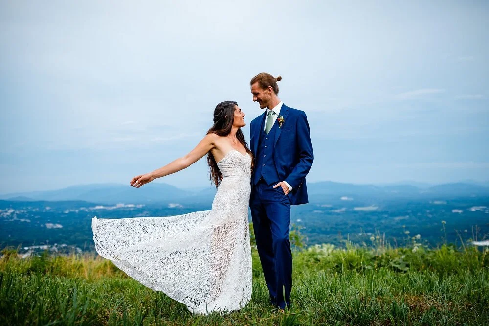 an unforgettable mountain top adventure wedding!