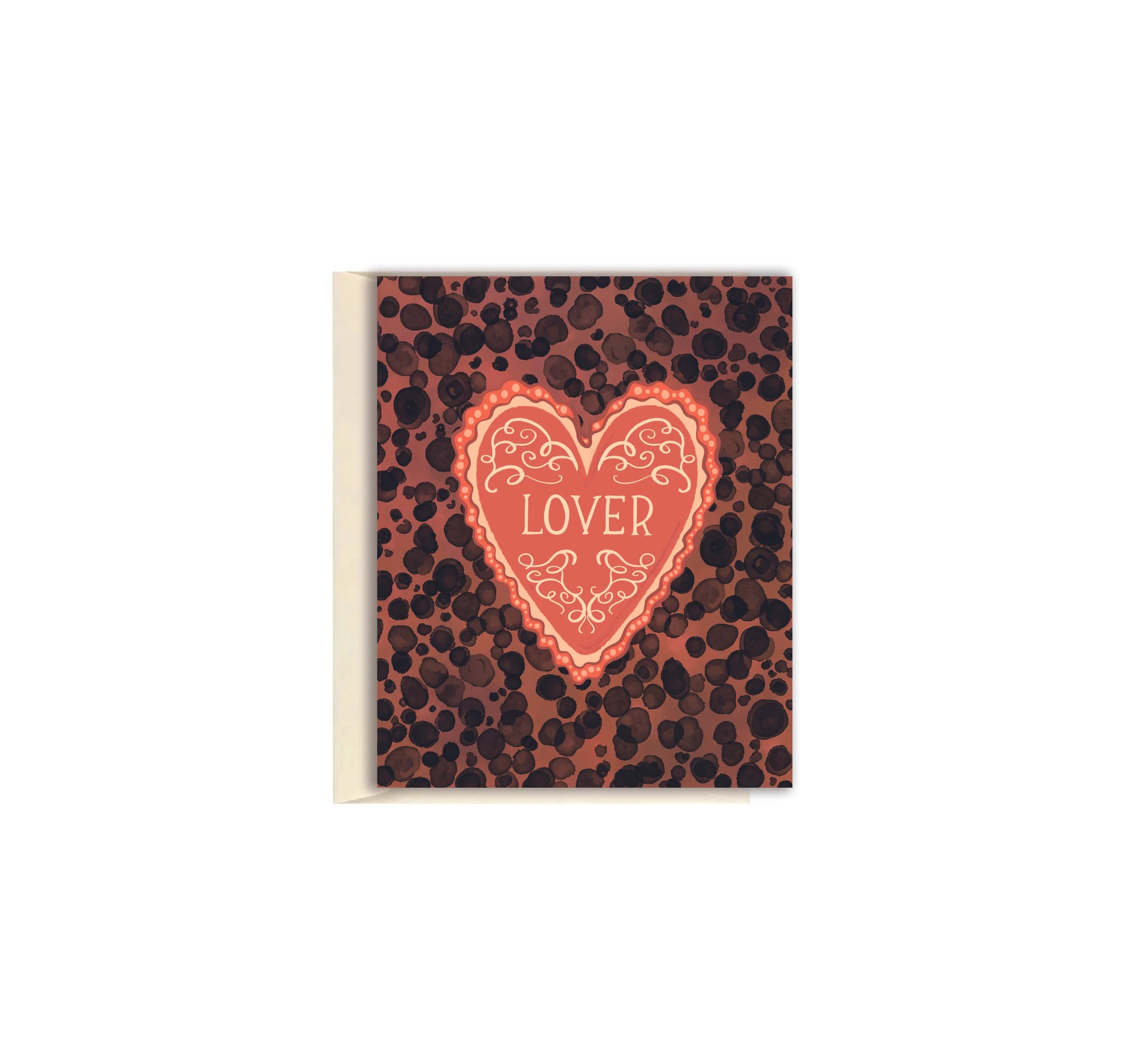 Tortoiseshell Heart 'Lover'