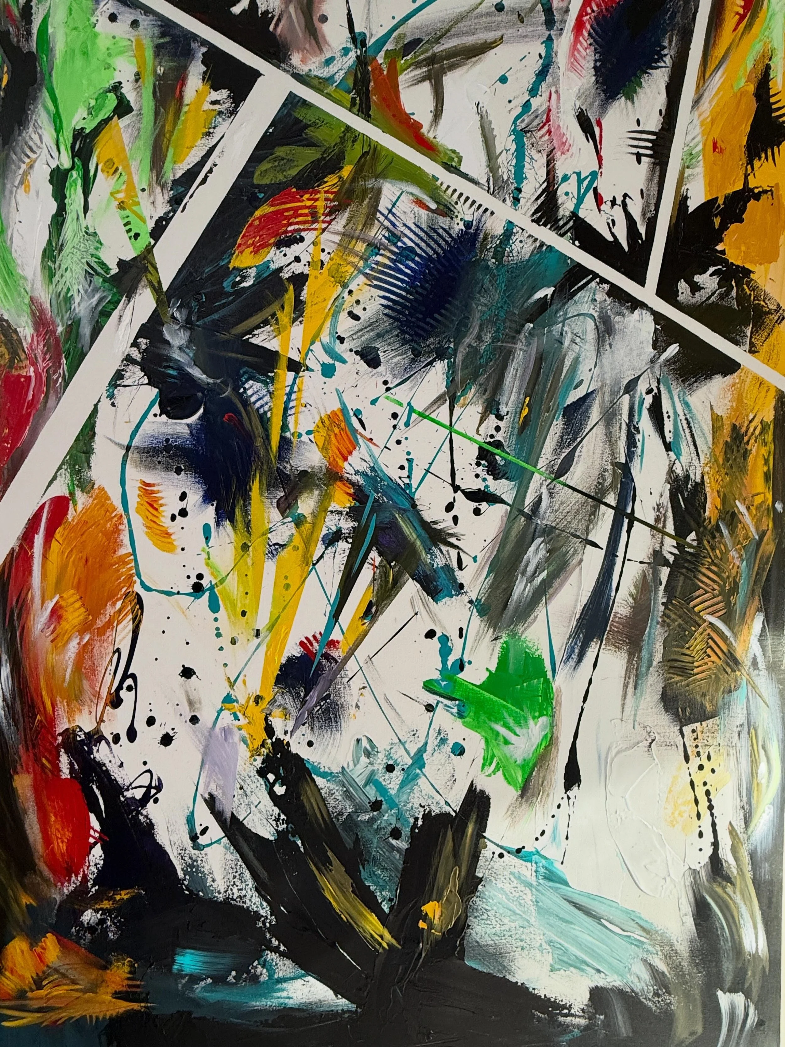 Feeling good about the progress with my studio painting. What do you think, is it done or am I going to keep adding to it?