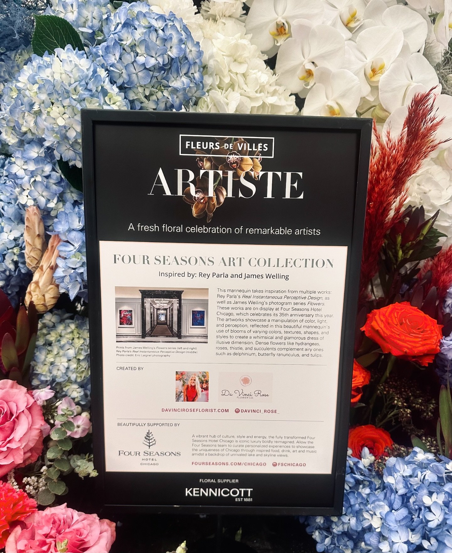 The @fleursdevilles floral fashion showcase starts today!! Join us @900shops to see the most amazing floral designs. Don't miss ours on the second floor by Bloomingdales.