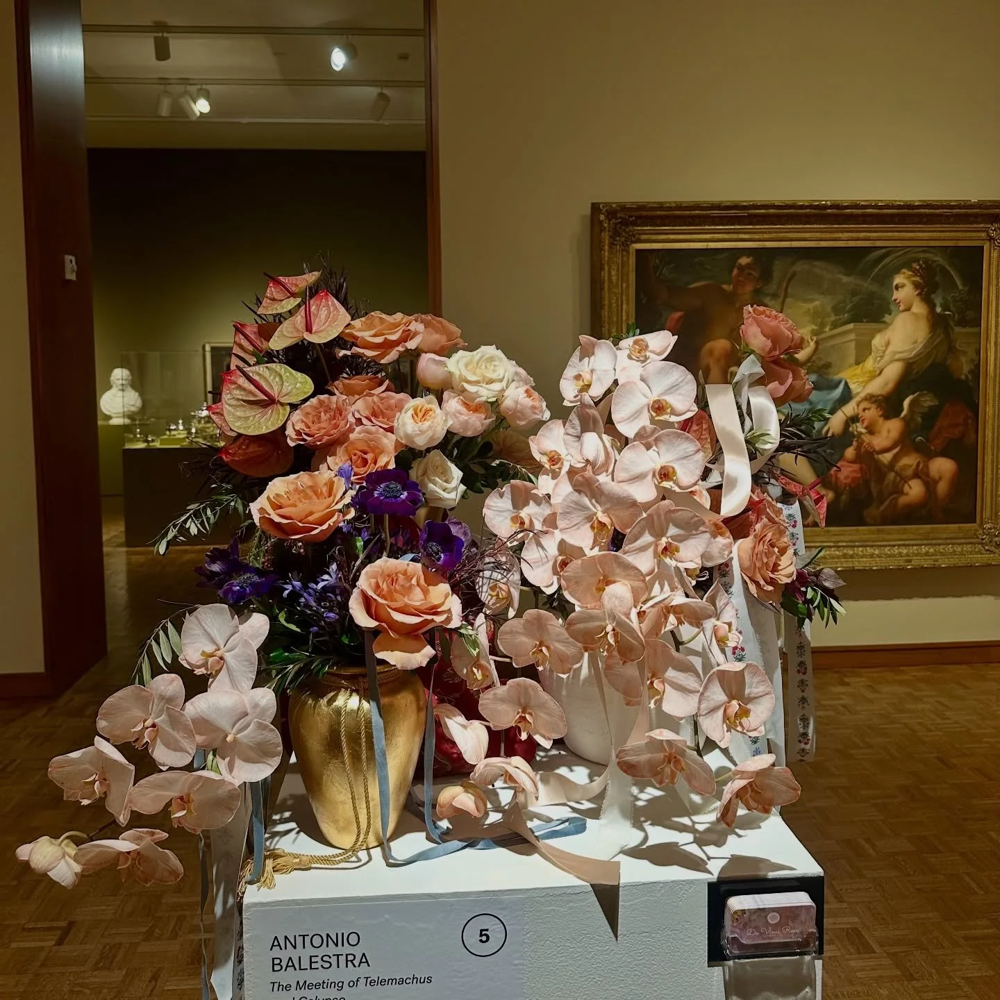 The Meeting of Telemachus and Calypso 🫧✨ 

Art in bloom year 2 @milwaukeeart