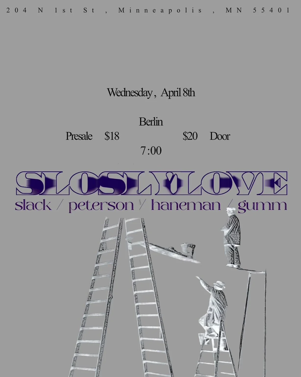Sloslylove & Slack / Peterson / Haneman / Gumm — Berlin
