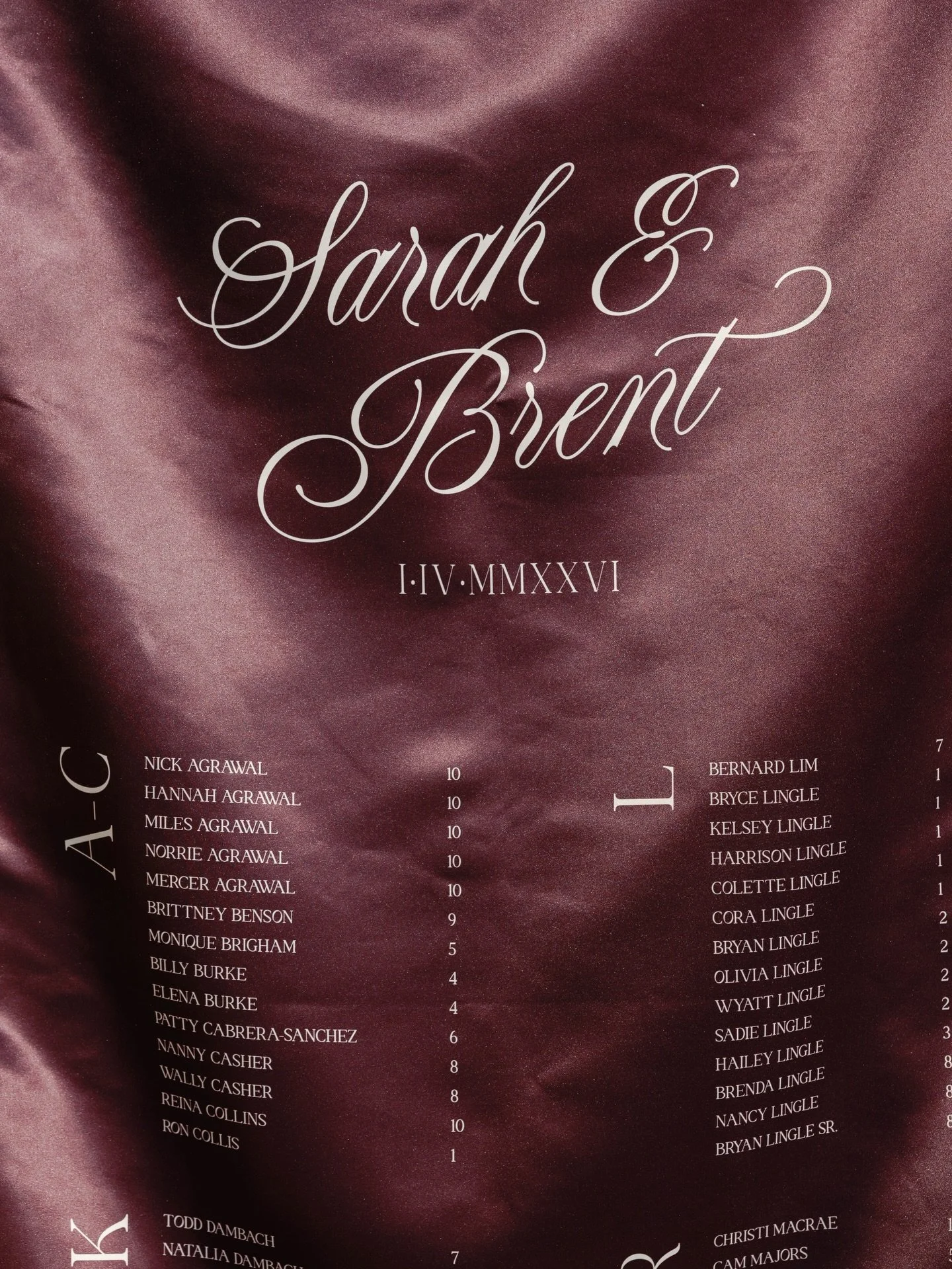 Let&rsquo;s talk about Sarah &amp; Brent&rsquo;s cocktail hour ✨

If cocktail hour had a love language, this would be it.
Burnt orange, deep merlot, and golden light&hellip;the kind of details that make guests linger a little longer.

Planner: @taylo