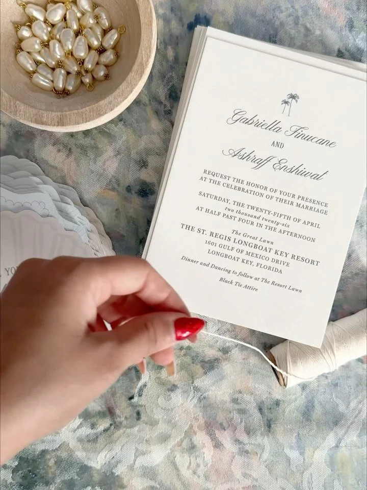 We don&rsquo;t start by designing invitations&mdash;we start by designing an experience. ➡️ swipe to see more into our process.

Before a single invitation is printed or a sign is fabricated, we spend time exploring shapes, layouts, typography, and t